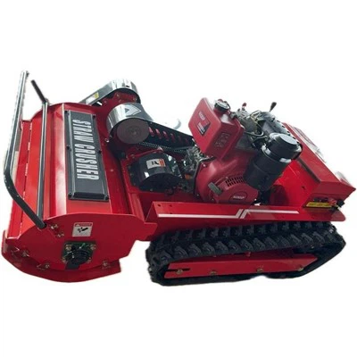 Tālvadības pļaujmašīnas nogāzēm